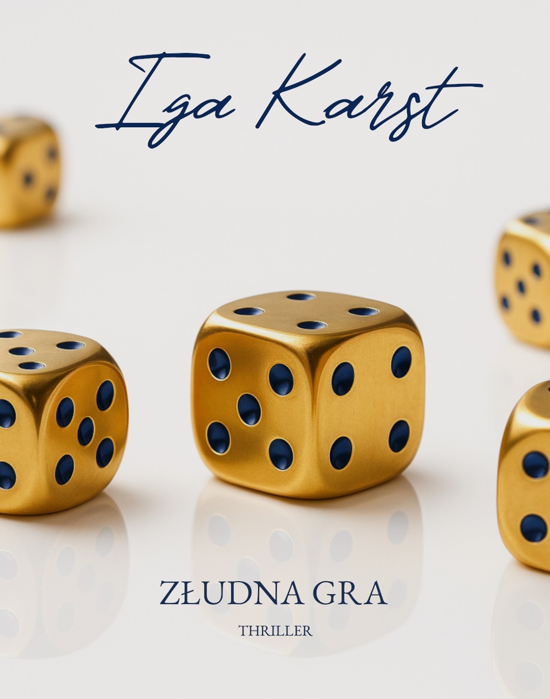 Okładka powieści Złudna Gra Igi Schmidt Karst