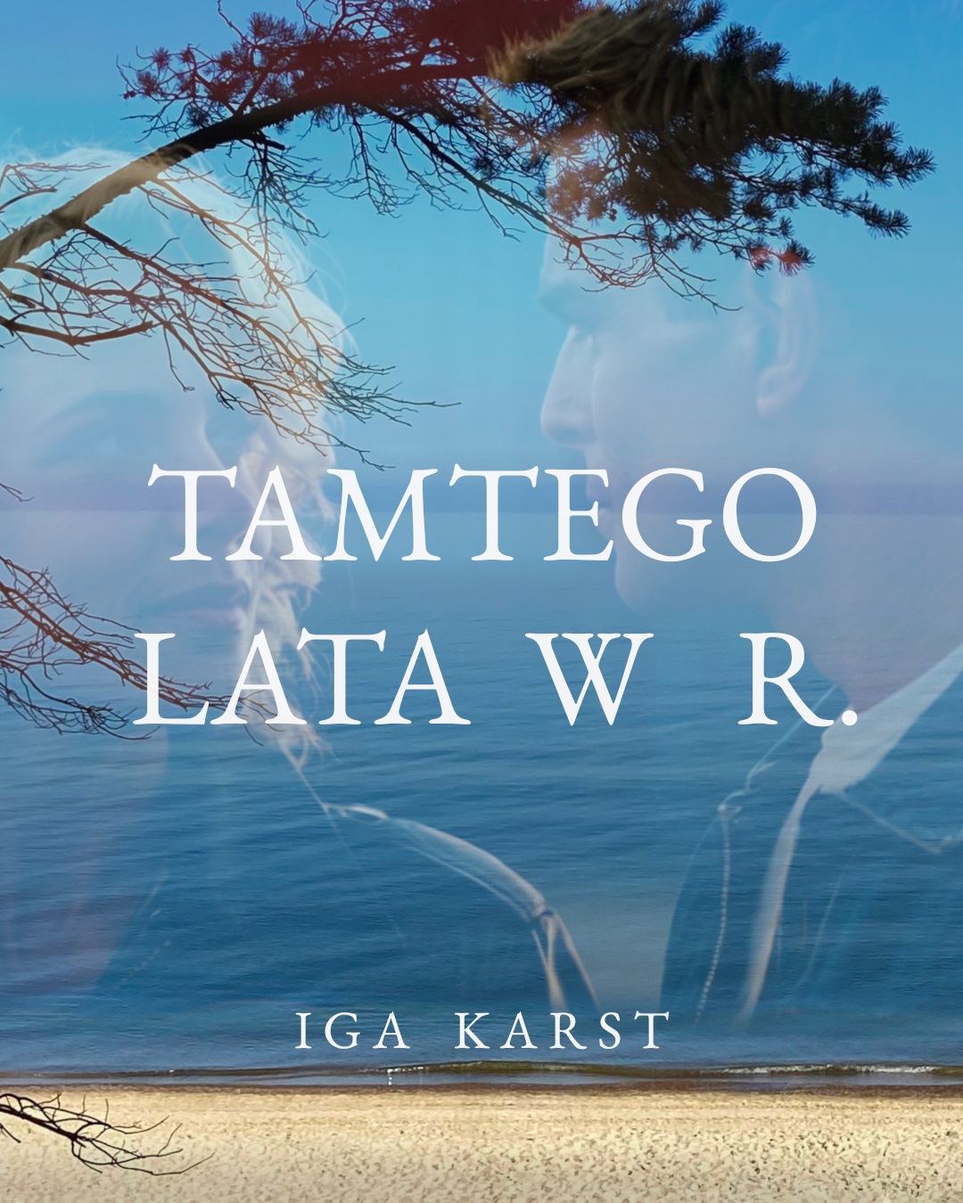 Okładka powieści „Tamtego lata w R.” autorstwa Igi Schmidt Karst.